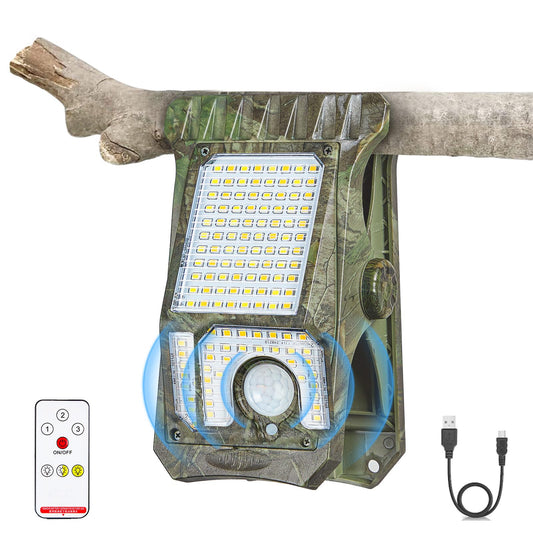 LIFENGSOLER  Solar Powered  LED  Light & USB Rechargeable