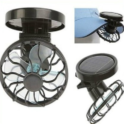 Solar Clip Fan - Portable and Versatile Design