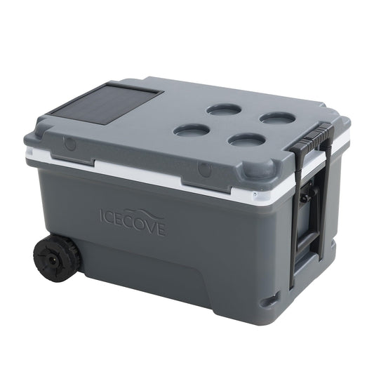 IceCove 60-Quart Solar Portable Cooler